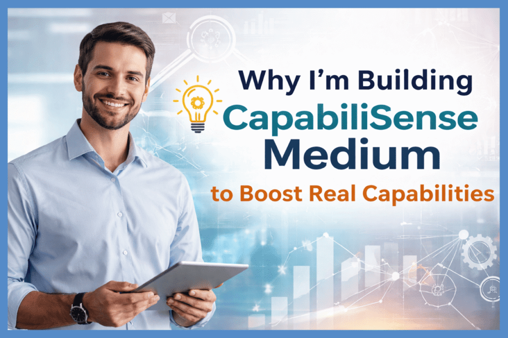why im building capabilisense medium