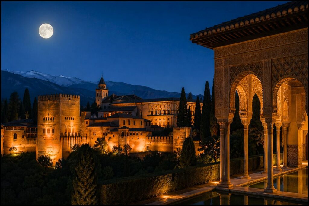 Alhambra Palace night tour attendance revenue