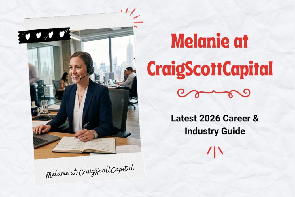 Melanie at CraigScottCapital