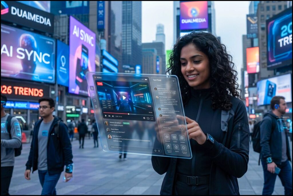 application mobile dualmedia